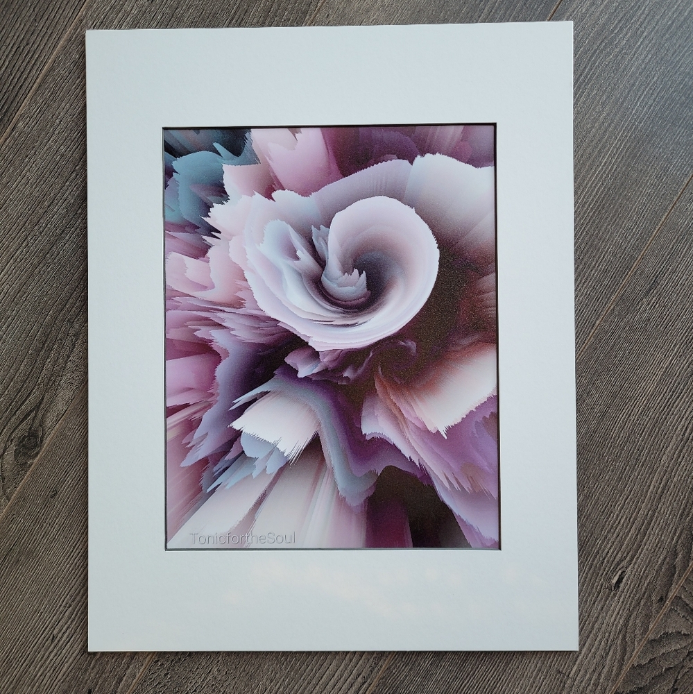Art Print- Purple bloom